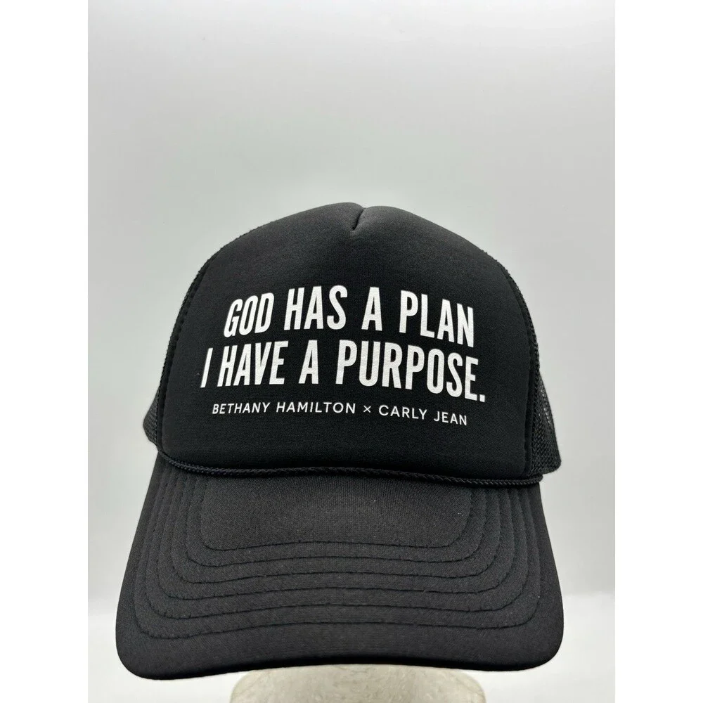 Bethany Hamilton x Carly Jean Los Angeles God Has A Plan Trucker Hat Snapback